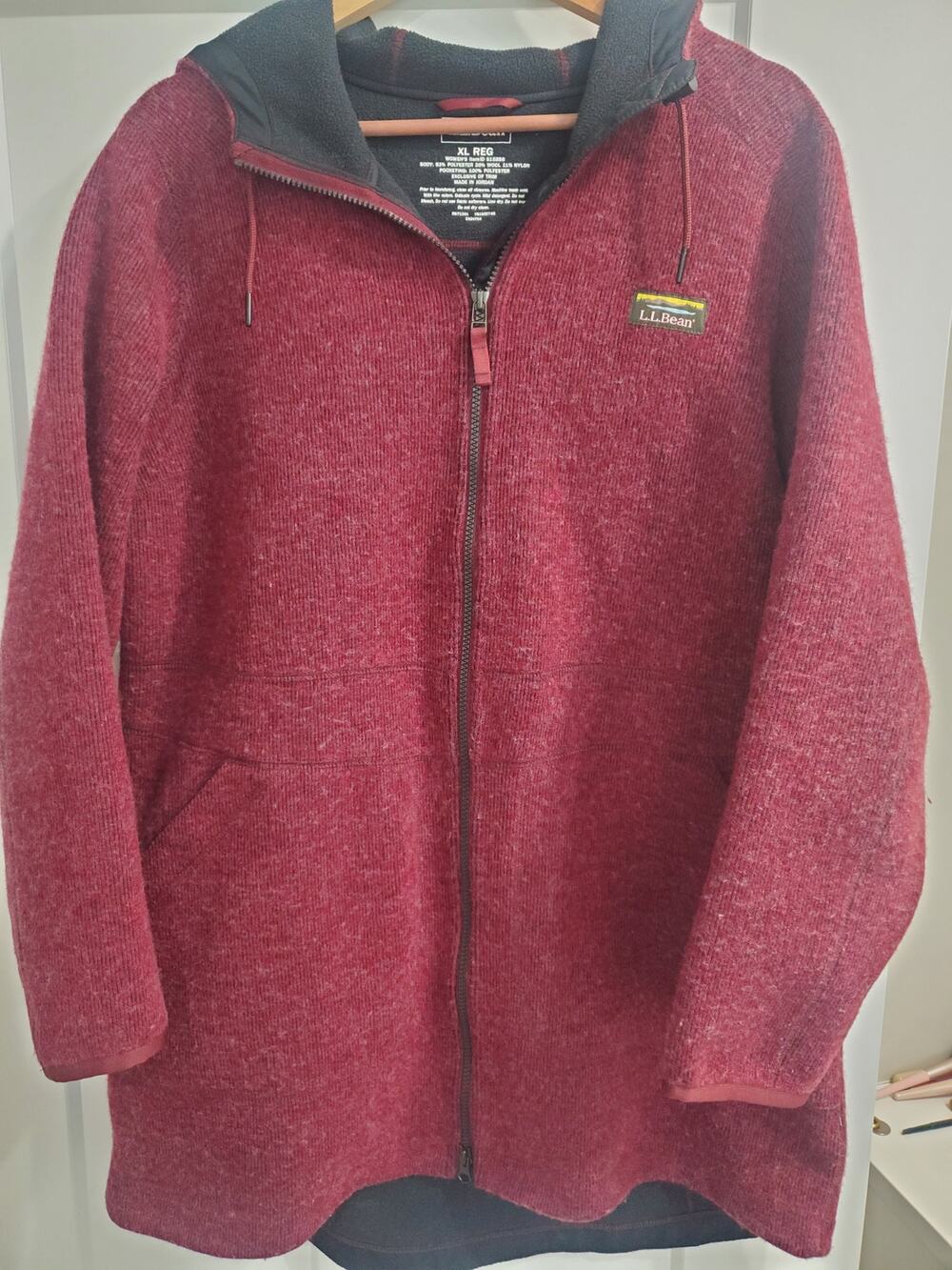 L.L. Bean Sweater Jacker size XL
